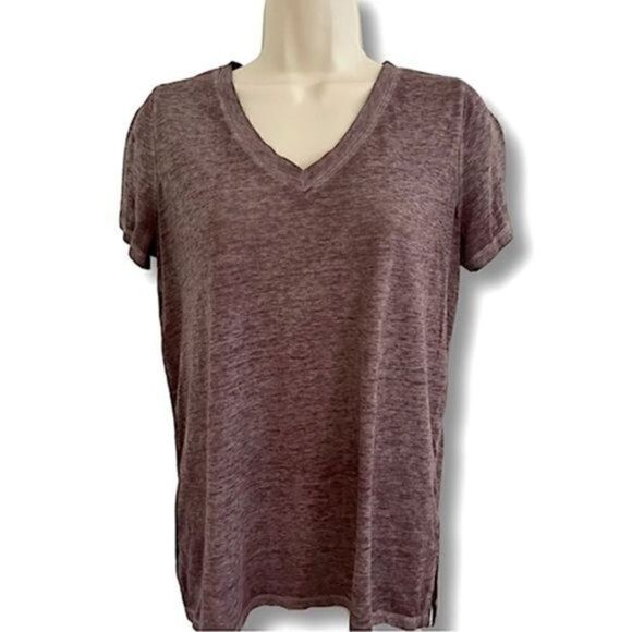 Mudd Road Trip Tee T-shirt Size Small Heathered purple - Picture 1 of 4